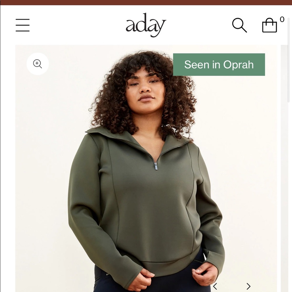 Aday Home Stretch Pullover, Size S